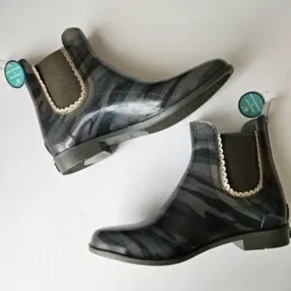 Jack Rogers Sallie Chelsea Style Rain Boot NEW WITH TAGS!  Size 10